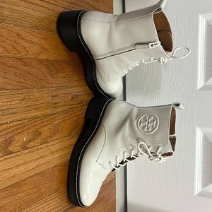 Tory Burch Combat style boots